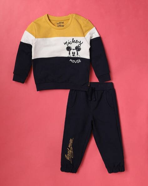 Wotnot Colourblock Sweatshirt & Joggers Set