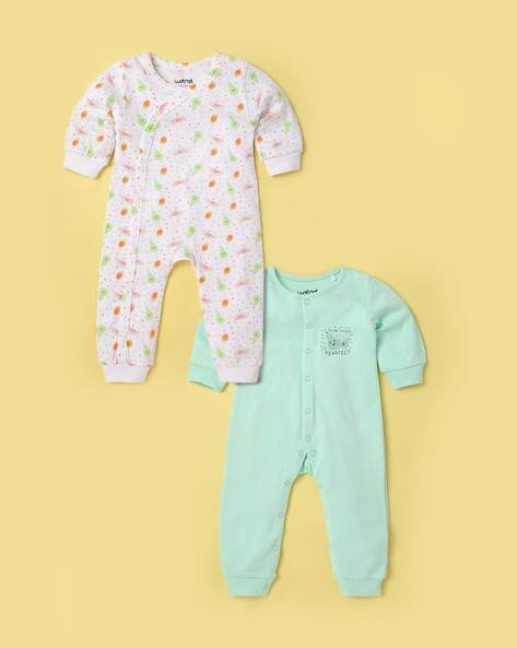 Wotnot Pack of 2 Printed Rompers