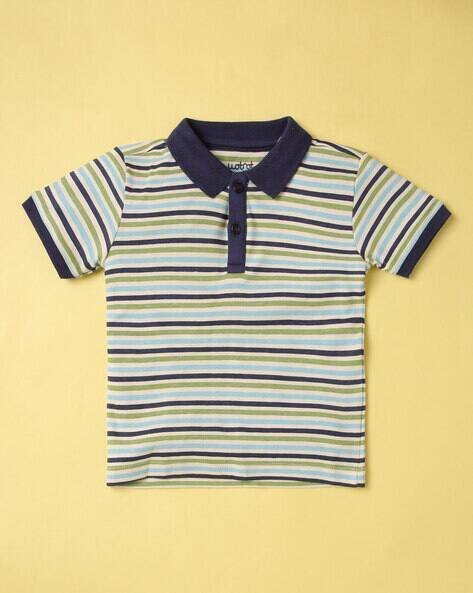 Wotnot Striped Polo T-Shirt