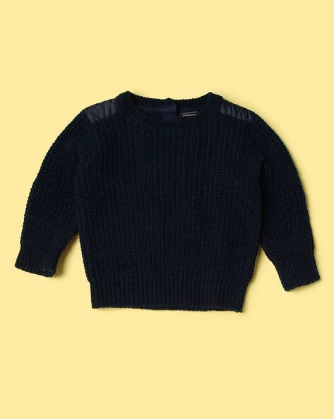 Wotnot Ribbed Crew-Neck Pullover