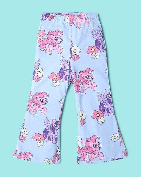 Wotnot Unicorn Print Flared Leggings