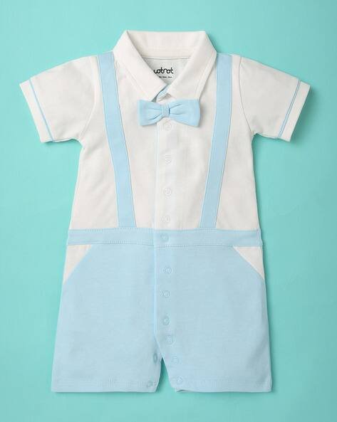 Wotnot Dungaree Style Rompers