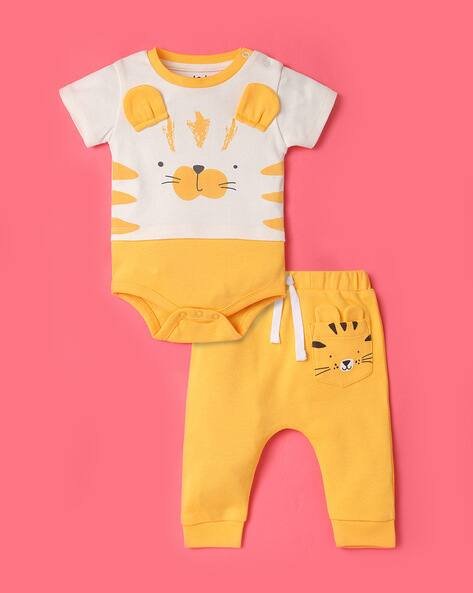 Wotnot Graphic Print Bodysuit & Joggers Set