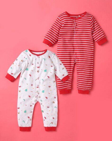 Wotnot Pack of 2 Printed Sleepsuits