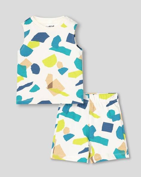 Wotnot Graphic Print Top & Bottom Set