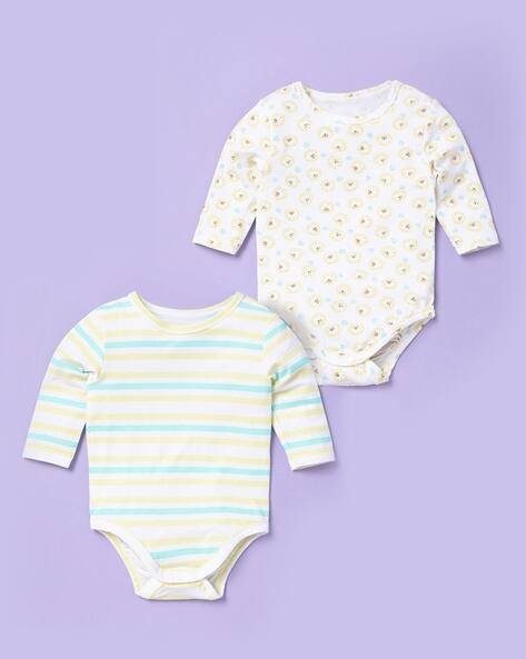 Wotnot Pack of 2 Printed Bodysuits