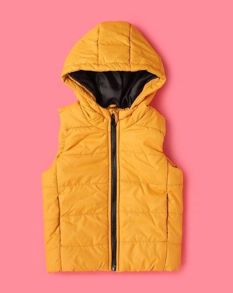Wotnot Quilted Zip-Front Hooded Jacket