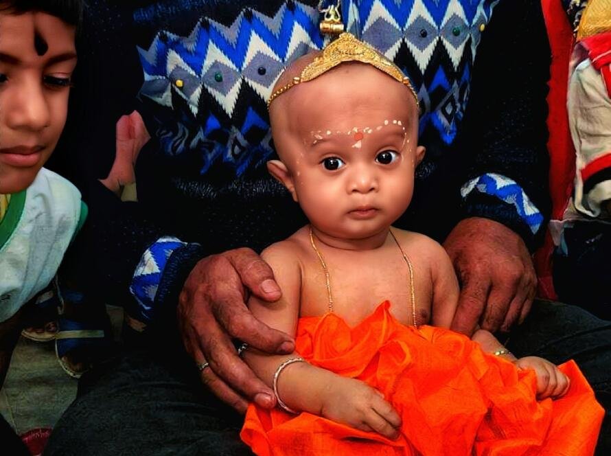 Annaprasana (baby's first rice feast)