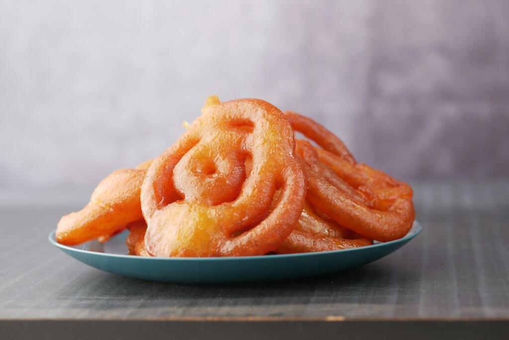 jalebi indian sweet sale at local store