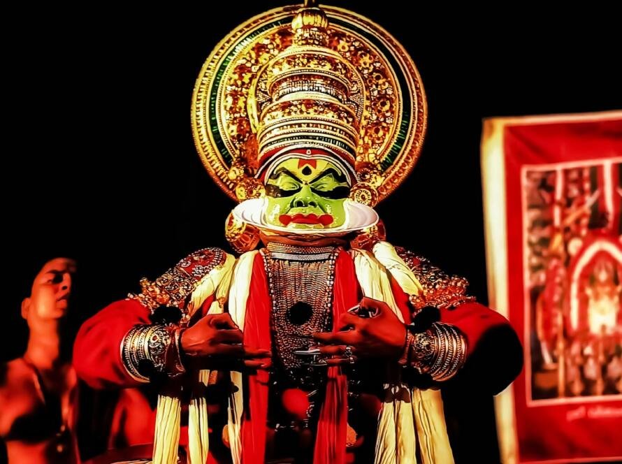 Kathakali is a major form of classical Indian dance.