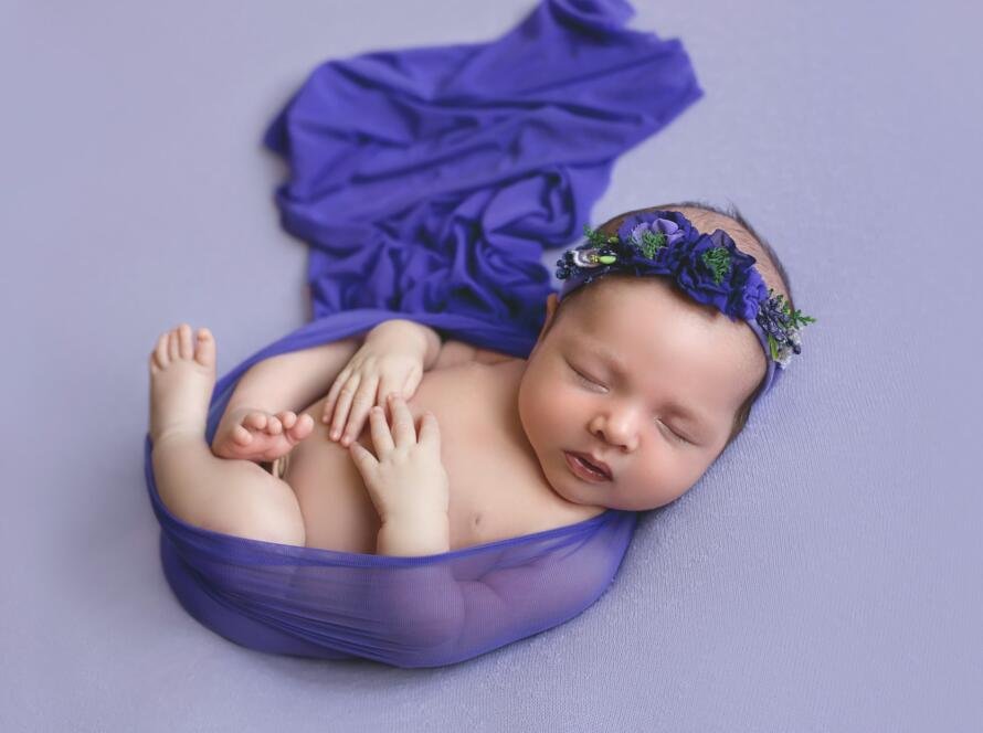 Sleeping newborn baby.Infant baby. Happy pregnancy and childbirth. Children's theme.