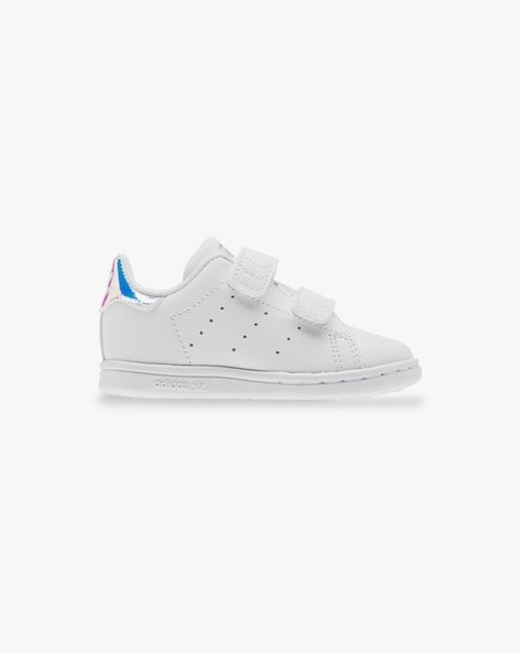Adidas Kids Stan Smith CF I Shoes with Velcro Fastening
