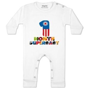 ARVESA - Baby Typographic Rompers