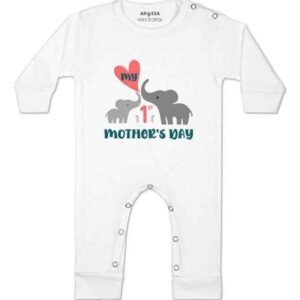 ARVESA - Infant Typographic Rompers