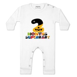 ARVESA - Unisex Typographic Rompers