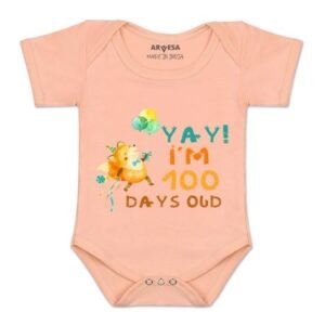 ARVESA - Baby Typographic Rompers