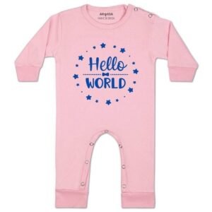 ARVESA - Baby Typographic Rompers