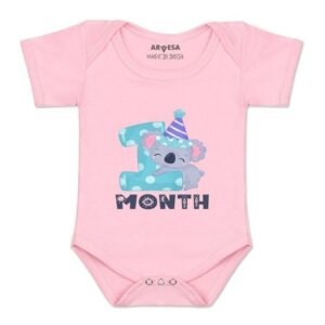 ARVESA - Baby Typographic Rompers