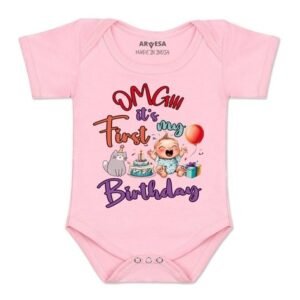 ARVESA - Baby Typographic Rompers