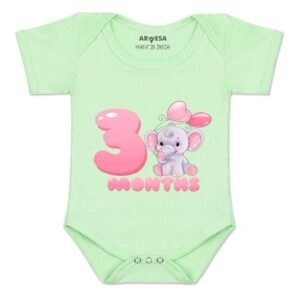 ARVESA - Baby Typographic Rompers