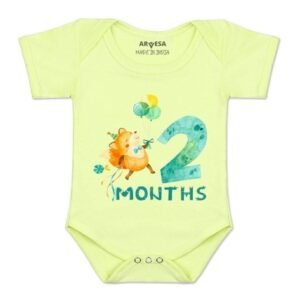 ARVESA - Baby Typographic Rompers