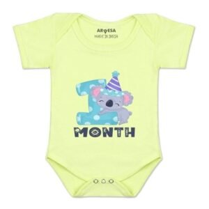 ARVESA - Baby Typographic Rompers