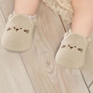 Babymoo Abstract Printed  Booties