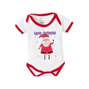 BABYWISH - Graphic Print Onesies with Snap-Button Closure