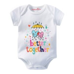 BABYWISH - Graphic Print Rompers