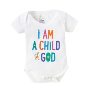 BABYWISH - Typographic Print Round-Neck Rompers