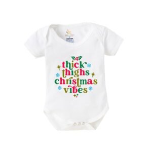 BABYWISH - Typographic Round Neck Rompers