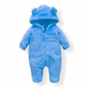 BABYZONE - Hooded Front Open Romper