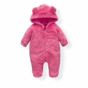 BABYZONE - Hooded Front Open Romper