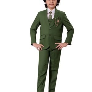 Bt Dezines Boys Suit Set with Flap Pockets
