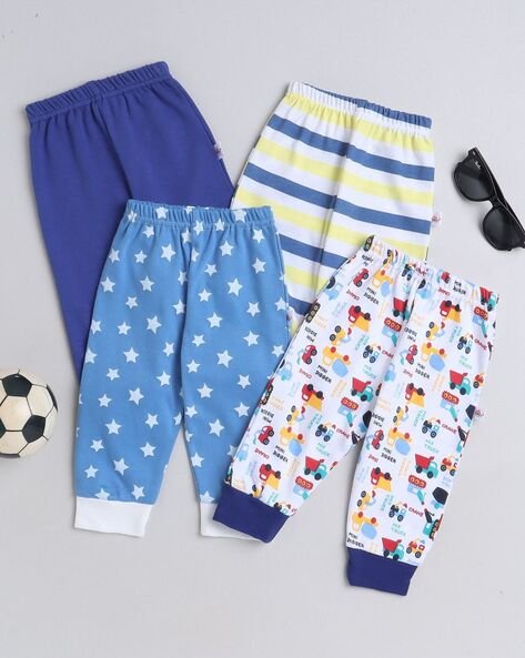 BUMZEE Pack of 4 Printed Pyjamas