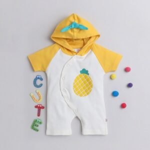 BUMZEE - Colourblock Hooded Romper