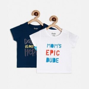 Chayim Pack of 2 Printed T-Shirts