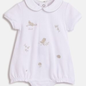 CHICCO - Embroidered Short-Sleeves Onesies