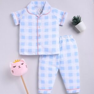Clt.s Boy Checked Shirt & Pants Set