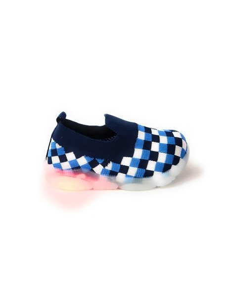 COOLZ Unisex Knitted Slip-On Shoes with LED Light