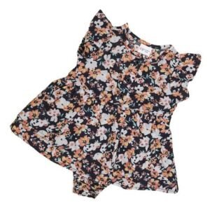 CREATIVE KID'S - Girls Floral Rompers