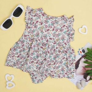 CREATIVE KID'S - Baby Floral Rompers