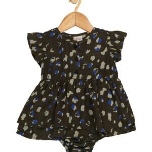 CREATIVE KID'S - Printed Round-Neck Rompers
