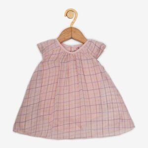 CREATIVE KID'S - Checked Round-Neck Rompers