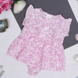 CREATIVE KID'S - Girls Paisley Rompers