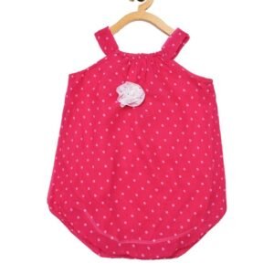 CREATIVE KID'S - Rompers with Flower Applique