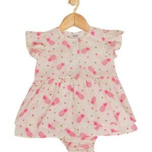 CREATIVE KID'S - Printed Round-Neck Rompers