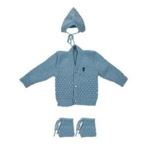 CUBS & HUGS Full Length V-neck Sweater Set