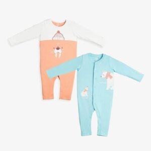 Ed-A-Mamma - Infant Pack of 2 Printed Rompers