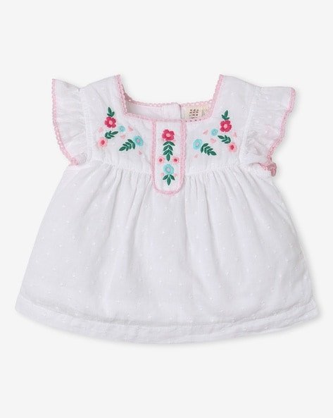 Ed-A-Mamma Floral Printed Cotton Top with Shorts Set